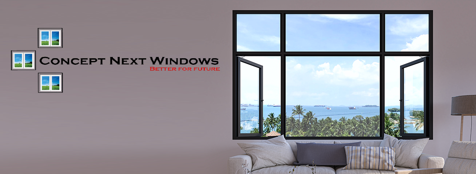 modern aluminium window design
